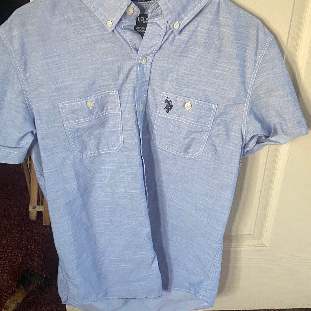 Polo by Ralph Lauren Sky Blue Casual Shirt